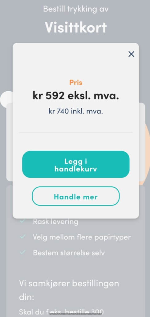 Hvordan du legger inn en bestilling på trykk24